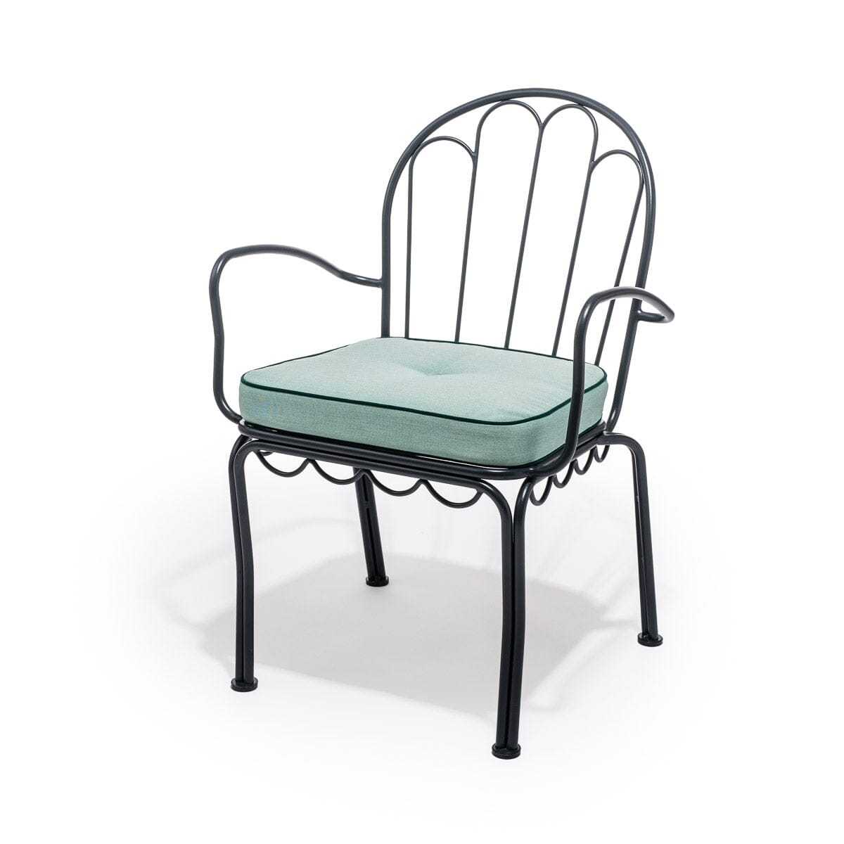 The Al Fresco Chair Cushion - Rivie Green Al Fresco Chair Cushion Business & Pleasure Co Aus