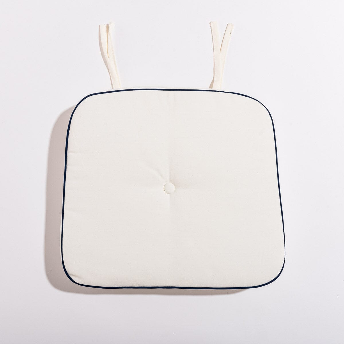 The Al Fresco Chair Cushion - Rivie White Al Fresco Chair Cushion Business & Pleasure Co Aus