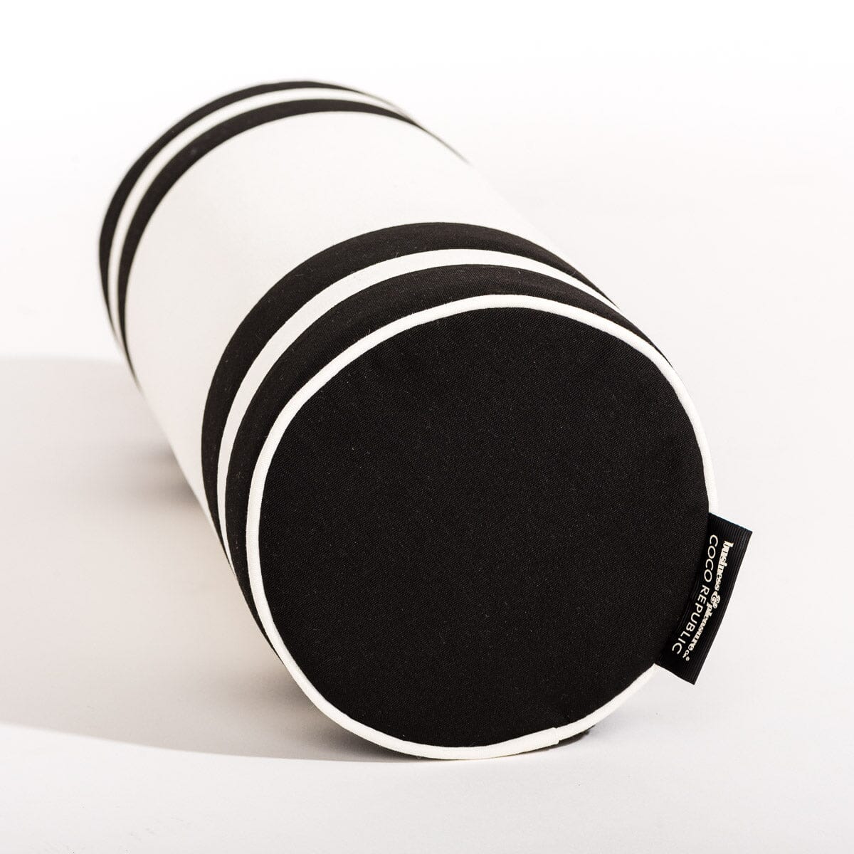 The Bolster Pillow - Coco Republic - Black White Bolster Pillow Business & Pleasure Co