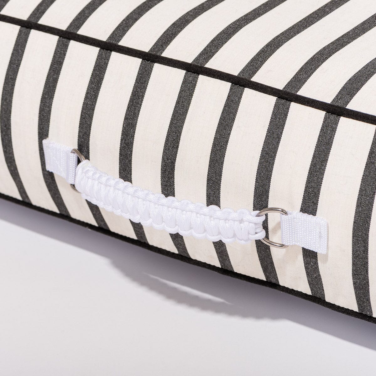 The Pool Lounger - Monaco Black Stripe Pool Lounger Business & Pleasure Co Aus