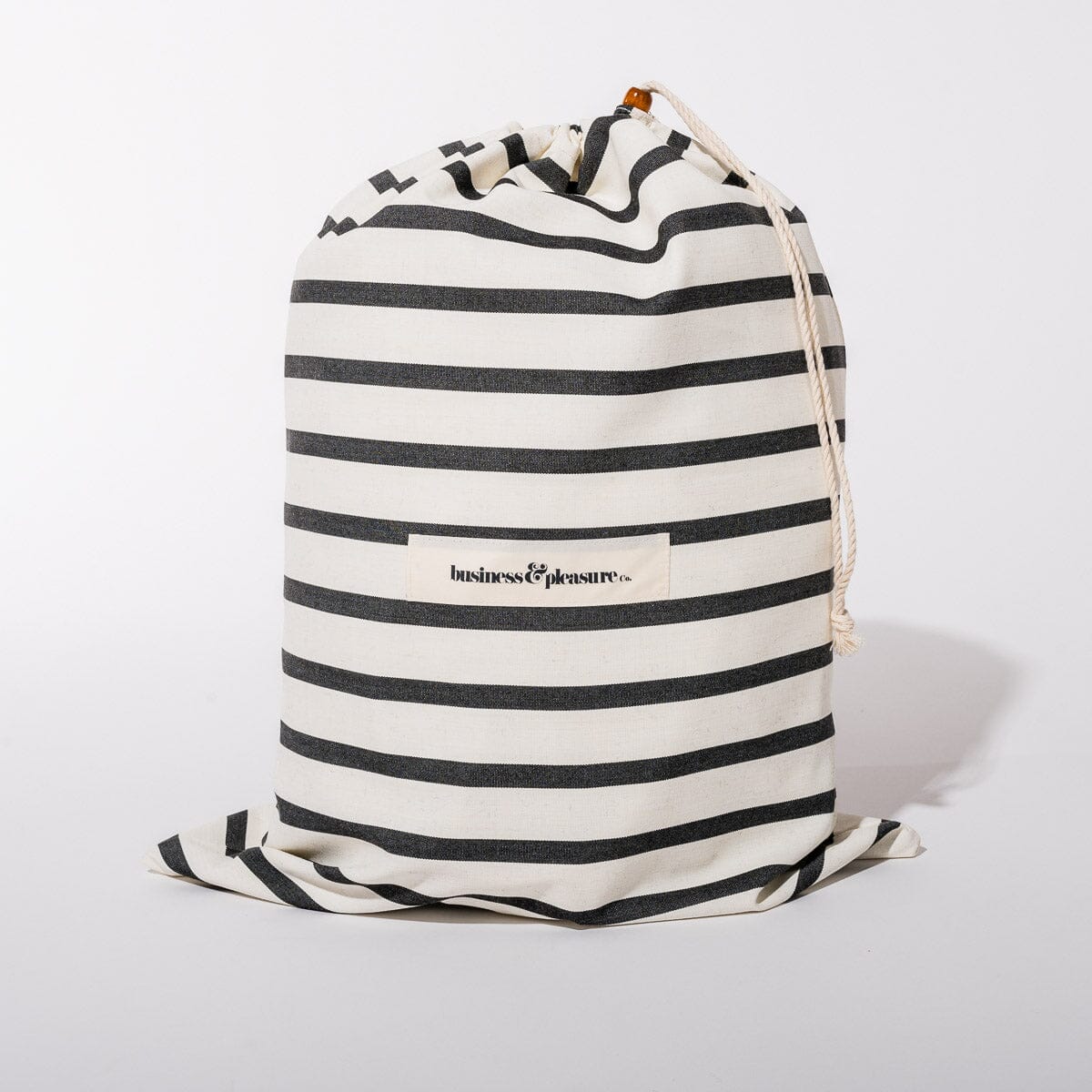 The Pool Lounger - Monaco Black Stripe Pool Lounger Business & Pleasure Co Aus