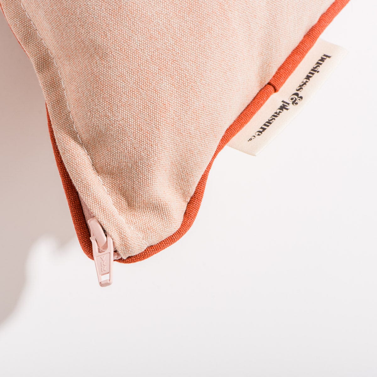 The Rectangle Throw Pillow - Rivie Pink Rectangle Throw Pillow Business & Pleasure Co Aus