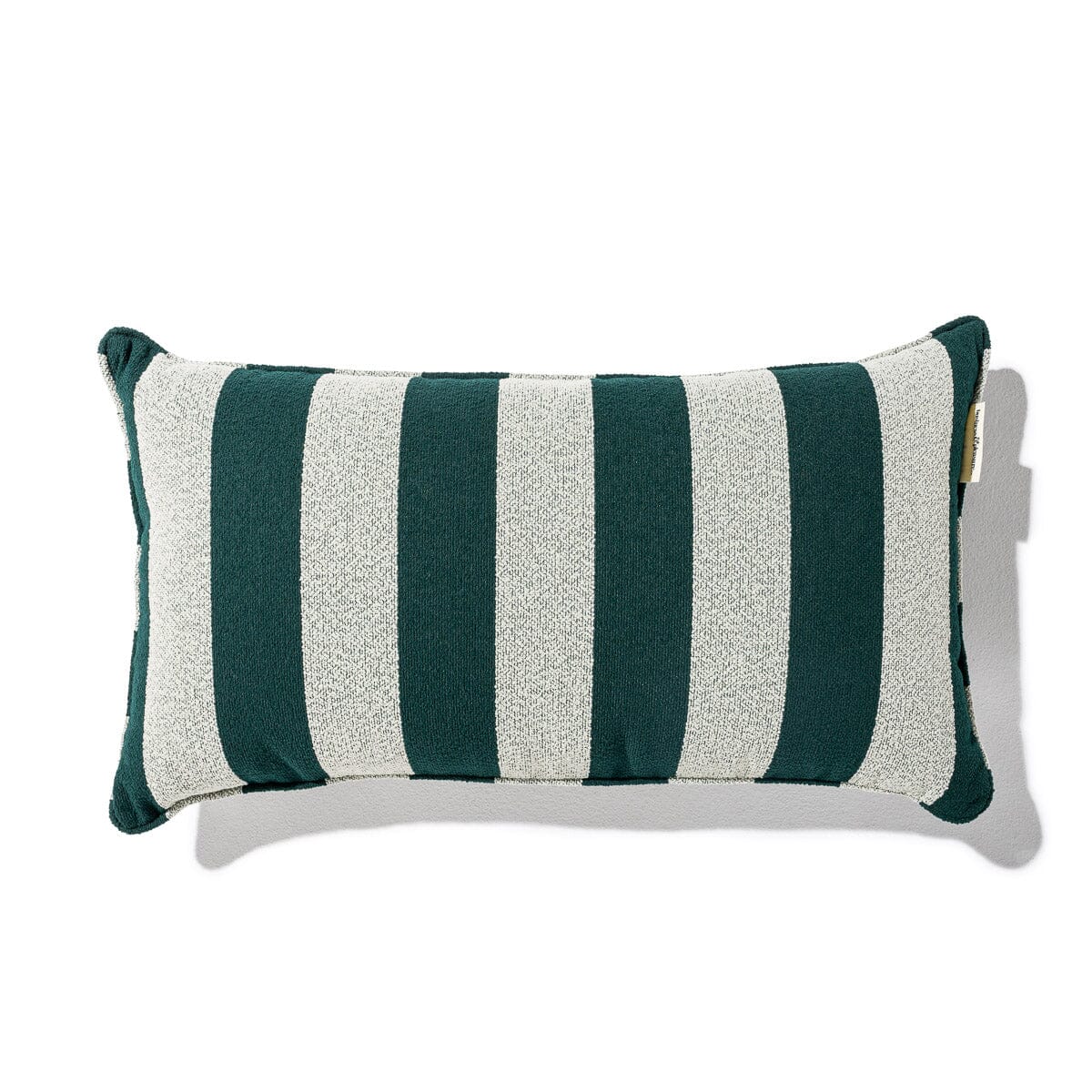 The Rectangle Throw Pillow - Terry Green Stripe Rectangle Throw Pillow Business & Pleasure Co Aus