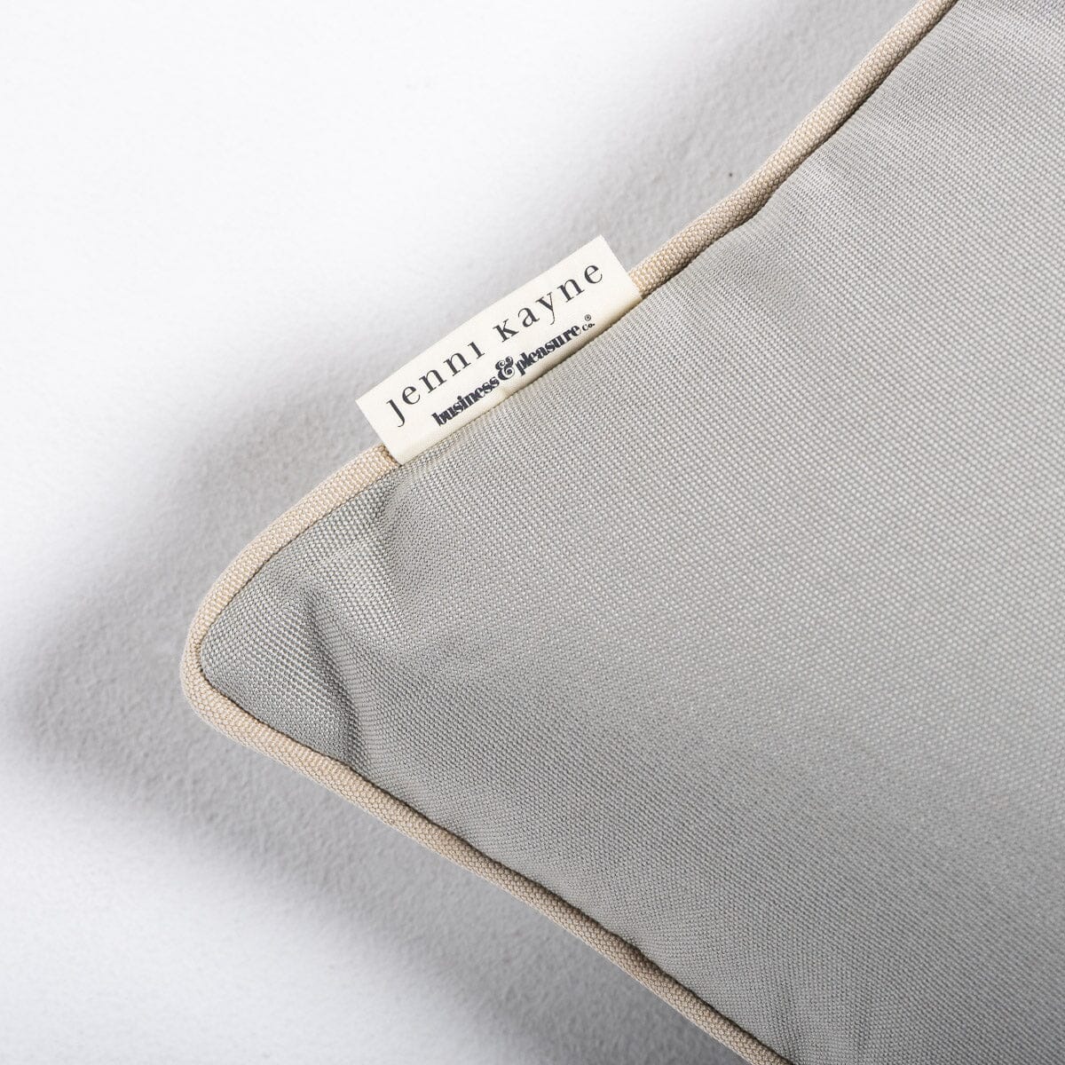 The Euro Throw Pillow x Jenni Kayne | Fog Euro Throw Pillow Business & Pleasure Co Aus