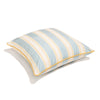 Swatch for The Euro Throw Pillow - Tuuli Stripe Blue