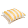 Swatch for The Euro Throw Pillow - Tuuli Stripe Yellow