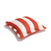 Swatch for The Small Square Throw Pillow - Crew Le Sirenuse Stripe