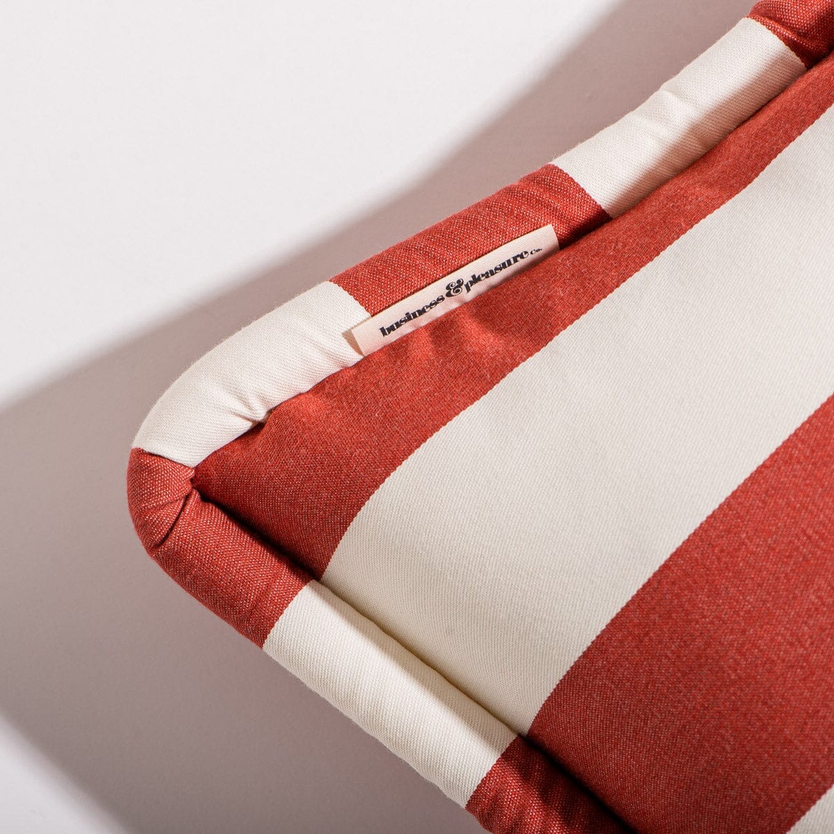 The Small Square Throw Pillow - Crew Le Sirenuse Stripe Small Square Throw Business & Pleasure Co.