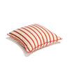 Swatch for The Small Square Throw Pillow - Monaco Le Sirenuse Stripe
