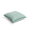 Swatch for The Small Square Throw Pillow - Rivie Green