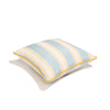 Swatch for The Small Square Throw Pillow - Tuuli Stripe Blue