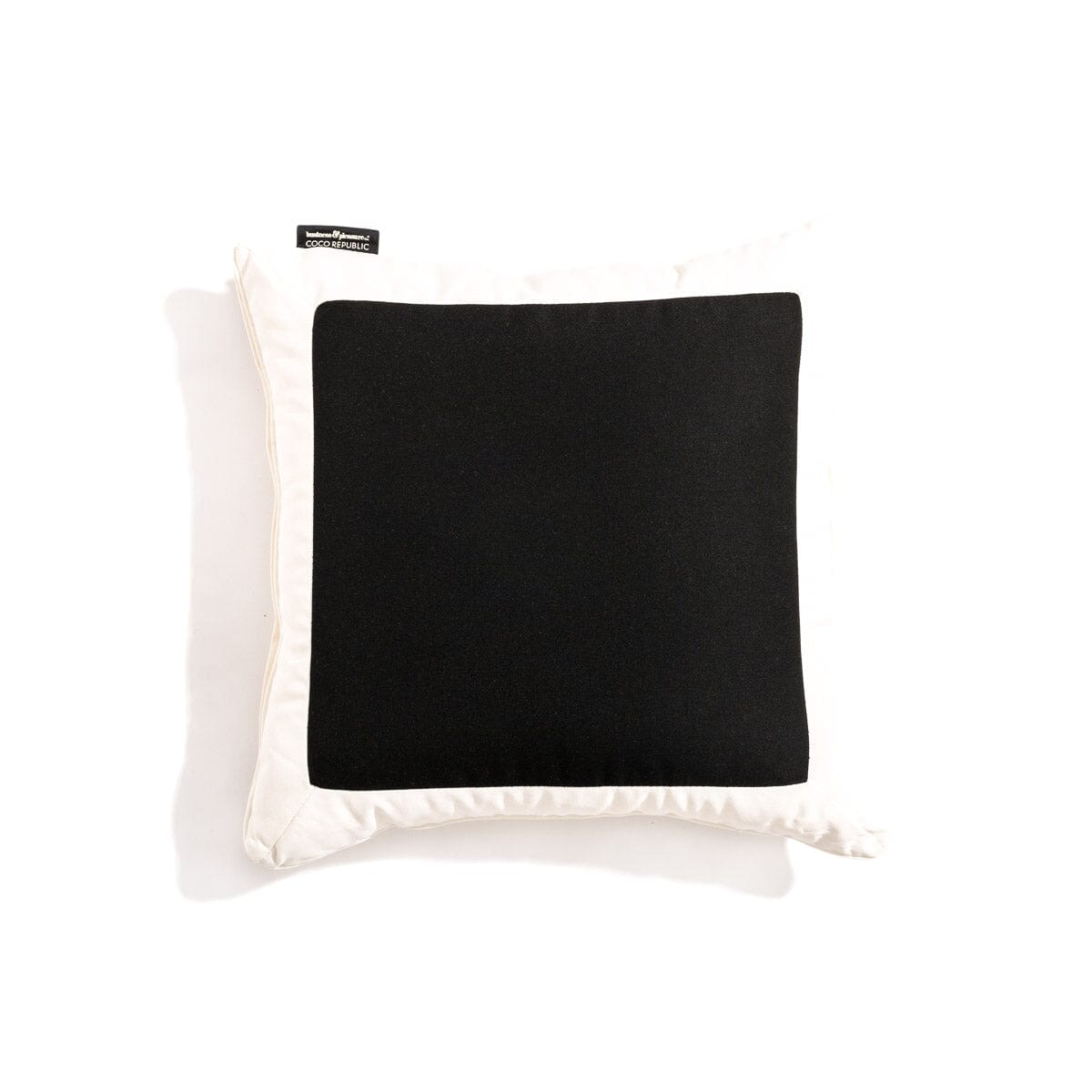 The Small Square Throw Pillow - Coco Republic - Black White Small Square Throw Business & Pleasure Co