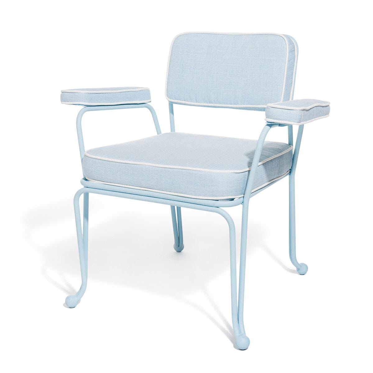 The Waterhouse Dining Chair in Powder Blue | Powder Blue Frame Waterhouse Dining Chair Kit Business & Pleasure Co.