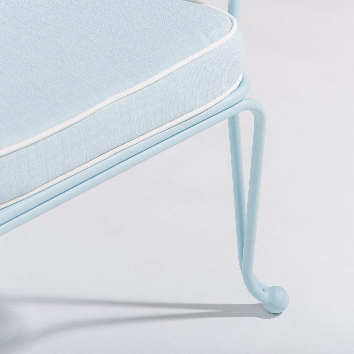 The Waterhouse Dining Chair in Powder Blue | Powder Blue Frame Waterhouse Dining Chair Kit Business & Pleasure Co.