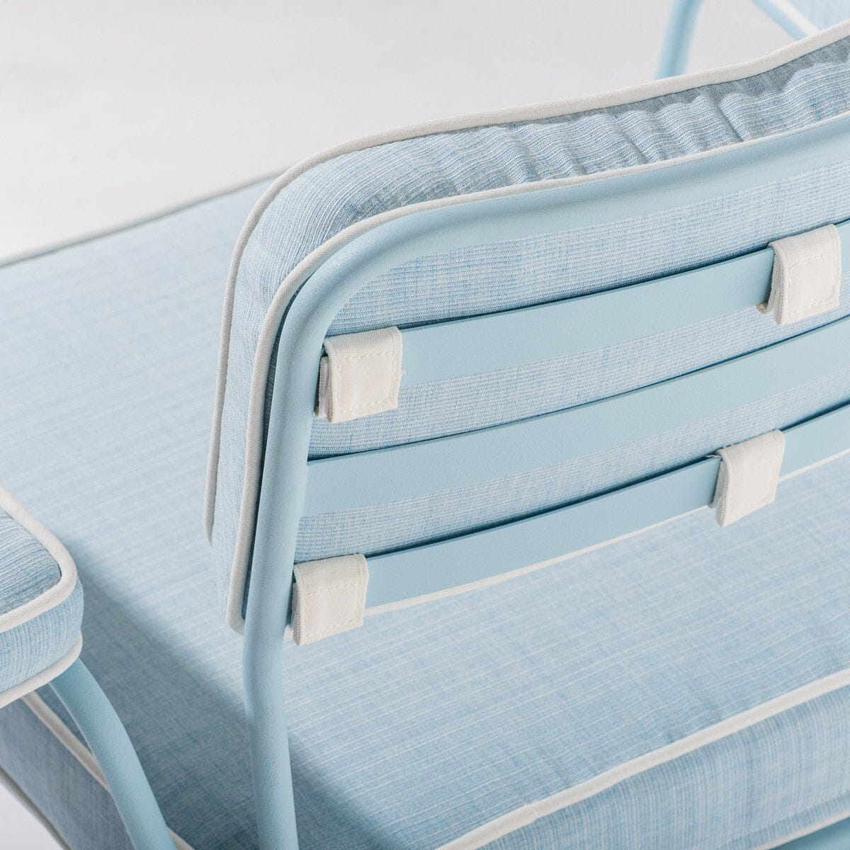 The Waterhouse Dining Chair in Powder Blue | Powder Blue Frame Waterhouse Dining Chair Kit Business & Pleasure Co.