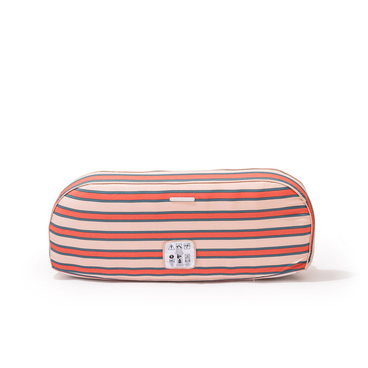 The XL Pool Lounger - Bistro Dusty Pink Stripe Pool Lounger Business & Pleasure Co Aus