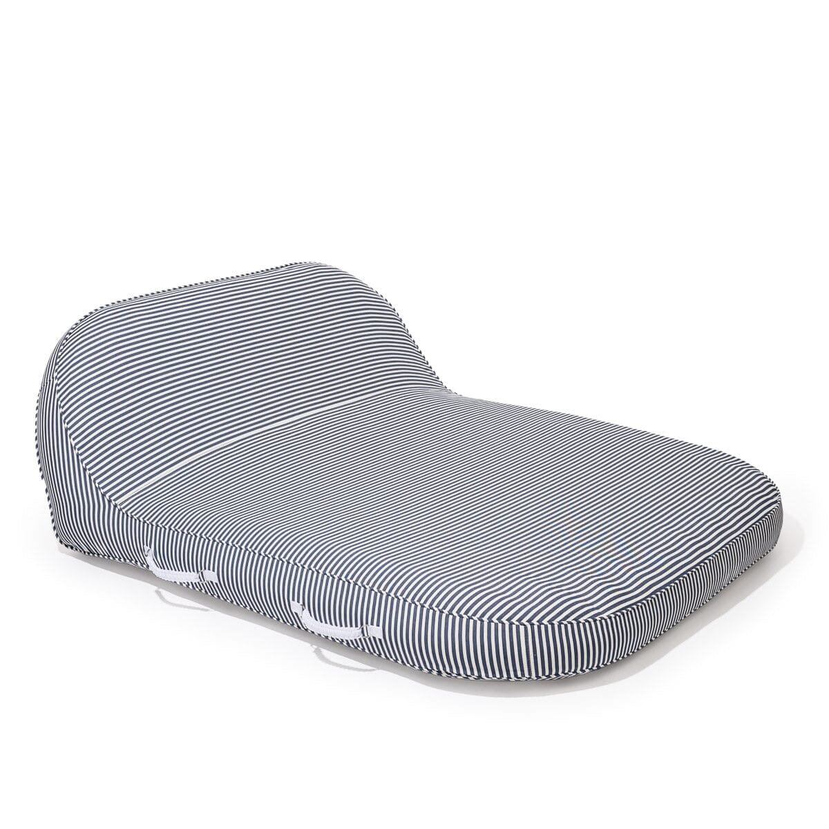 The XL Pool Lounger - Laurens Navy Stripe Pool Lounger Business & Pleasure Co Aus