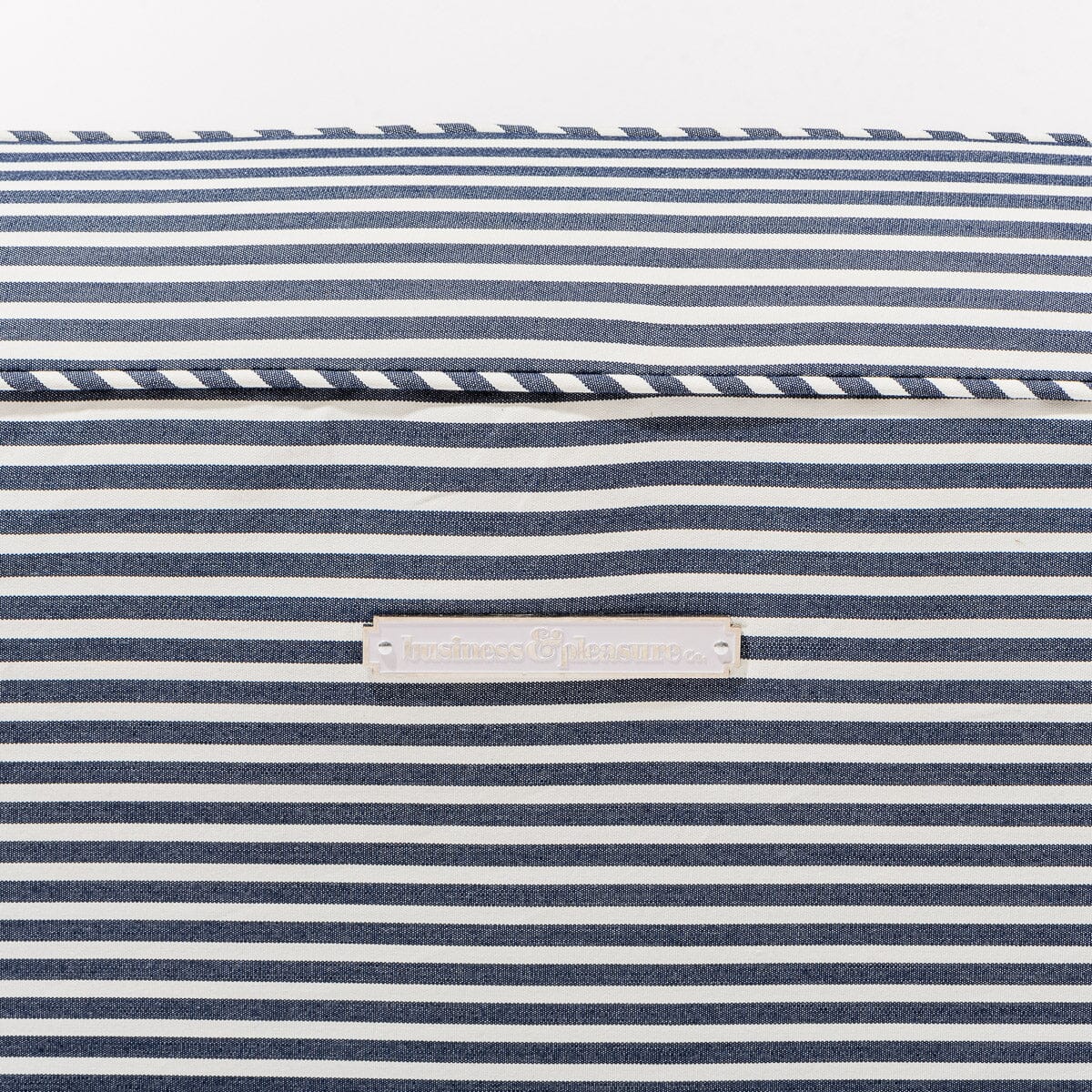 The XL Pool Lounger - Laurens Navy Stripe Pool Lounger Business & Pleasure Co Aus