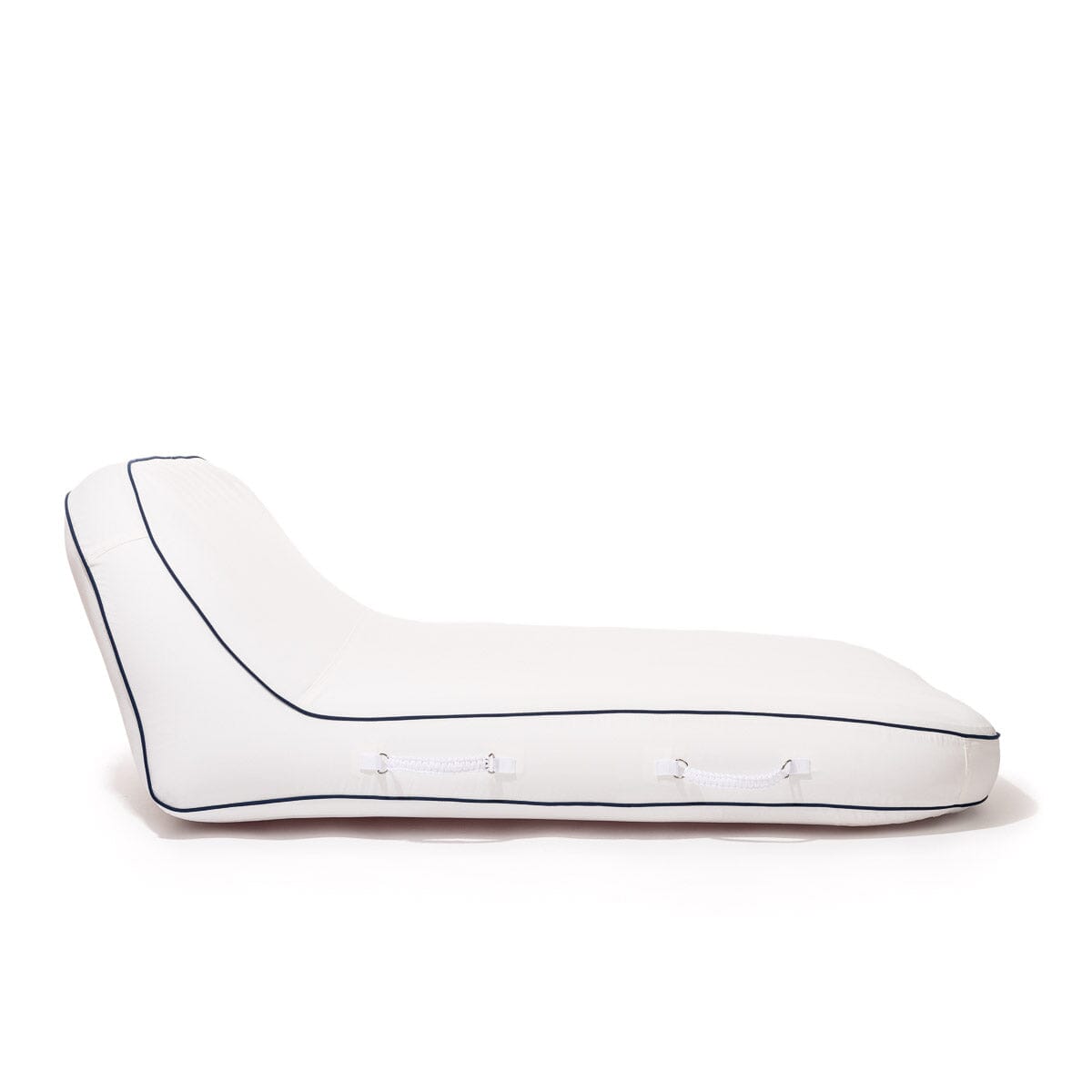 The XL Pool Lounger - Rivie White Pool Lounger Business & Pleasure Co Aus