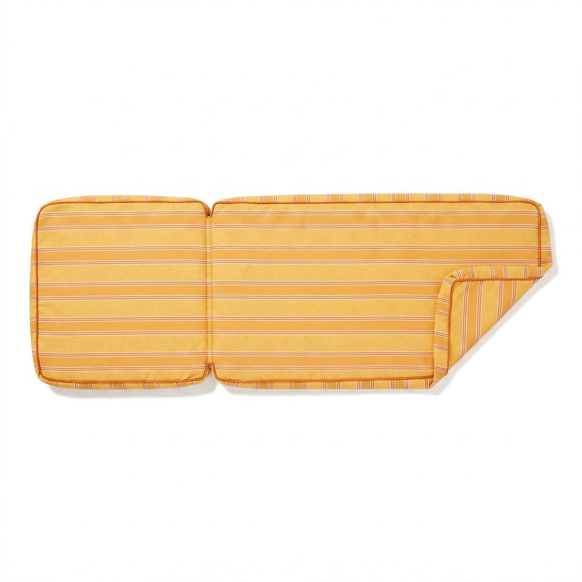 The Sun Lounger Slip Cover - Bistro Papaya Stripe Sun Lounger Slip Cover Business & Pleasure Co Aus