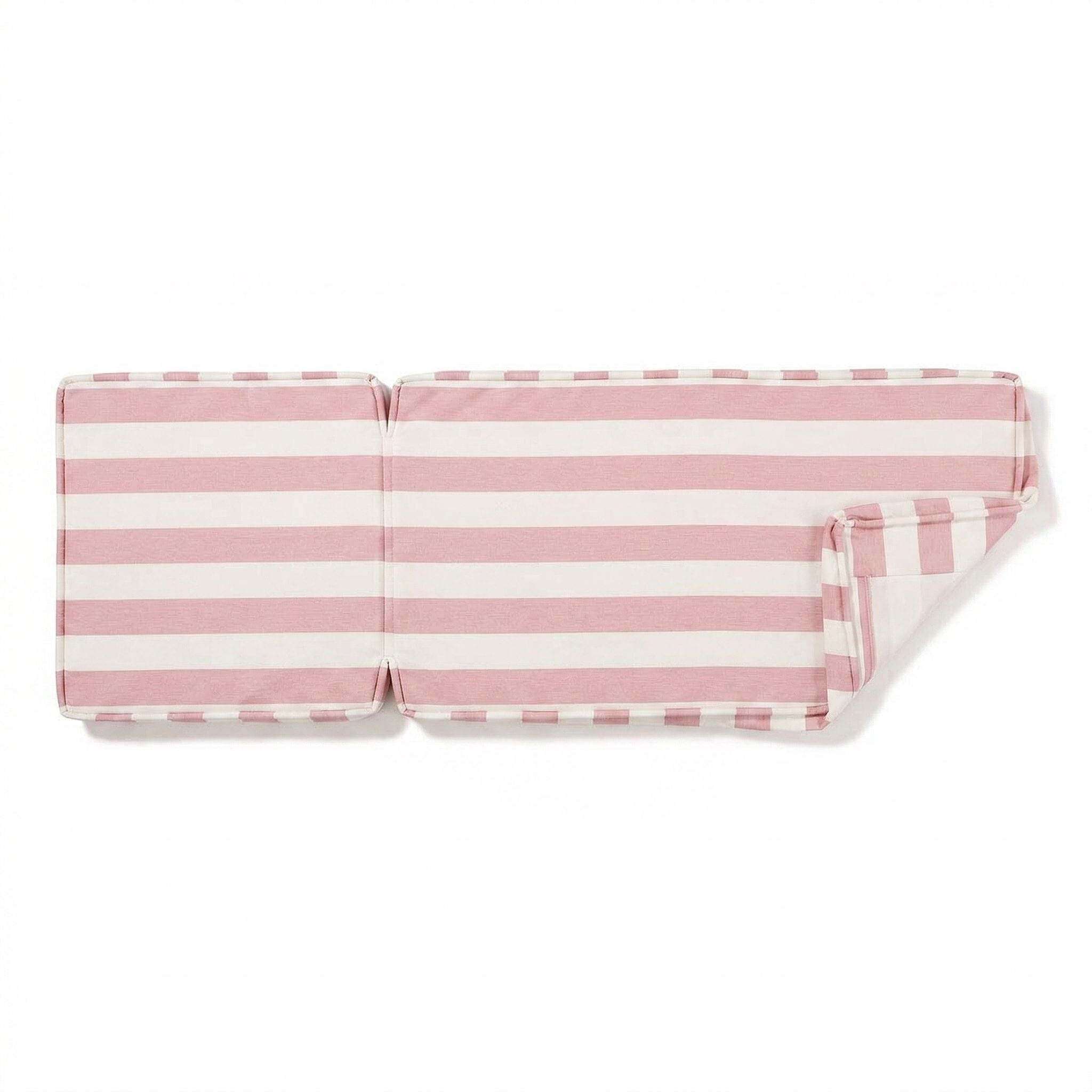 Product image of The Sun Lounger Slip Cover - Crew Pink Stripe Sun Lounger Slip Cover Business & Pleasure Co Aus