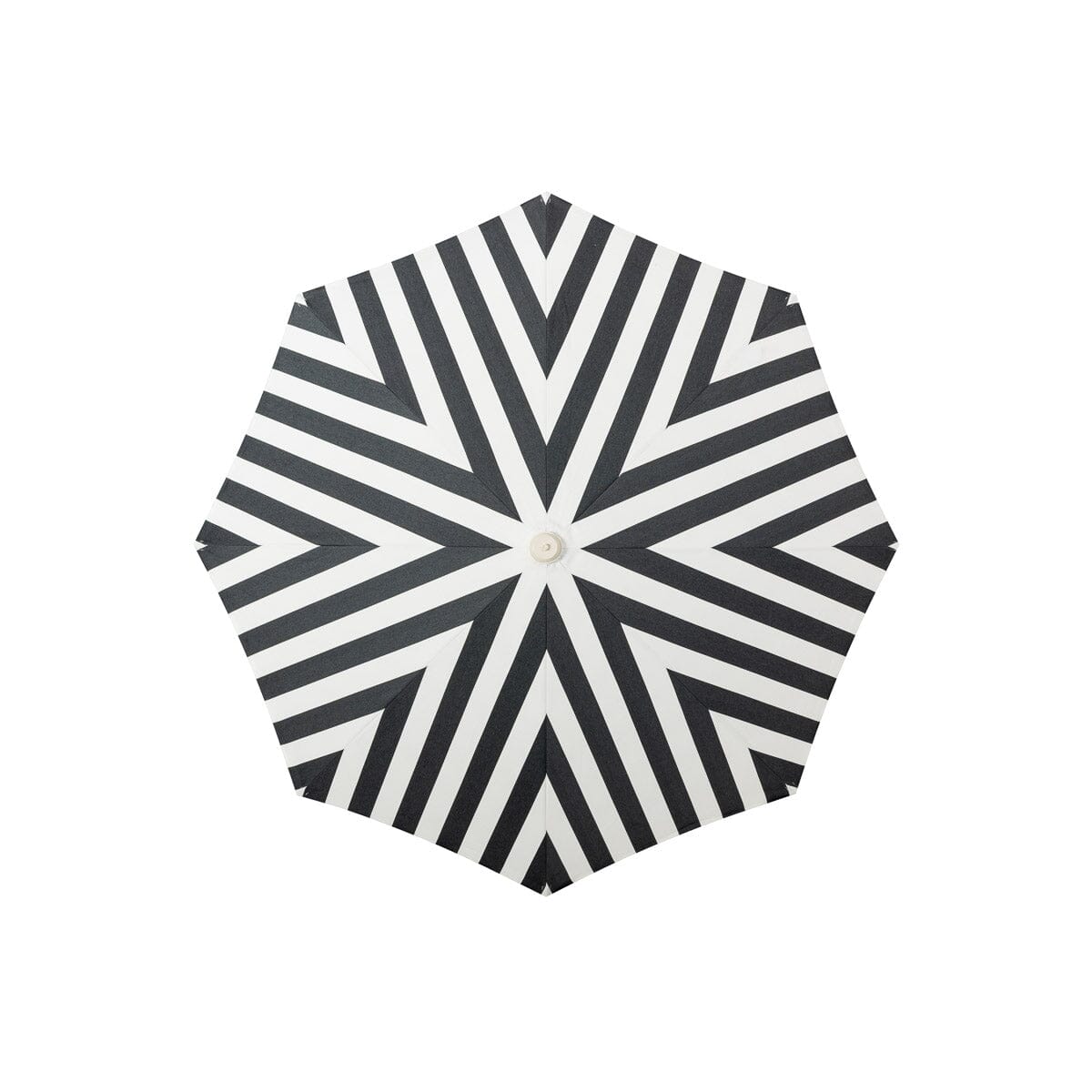 The Amalfi Umbrella - Crew Vintage Black Stripe Amalfi Umbrella Business & Pleasure Co Aus