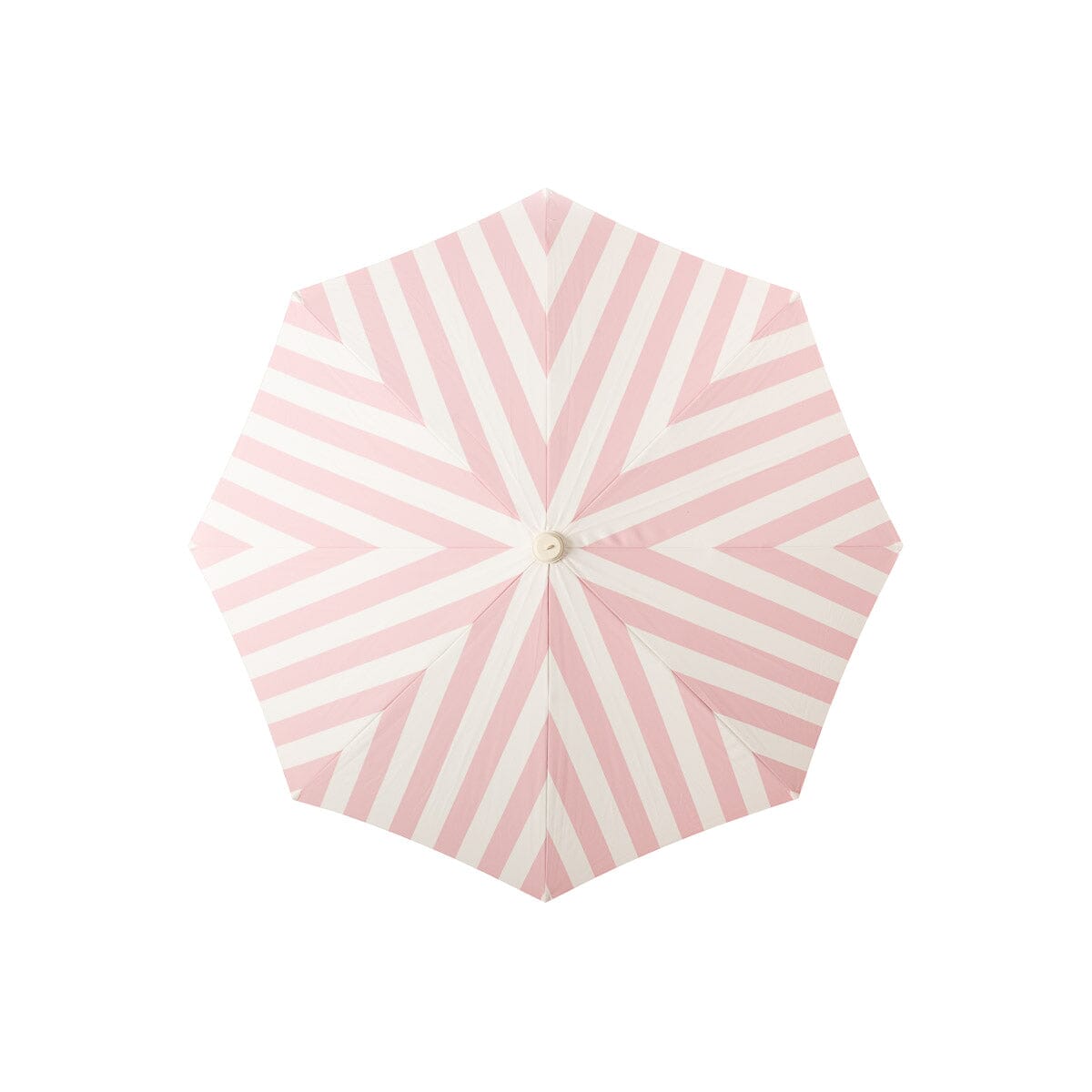 The Amalfi Umbrella in Crew Pink Stripe Amalfi Umbrella Business & Pleasure Co Aus