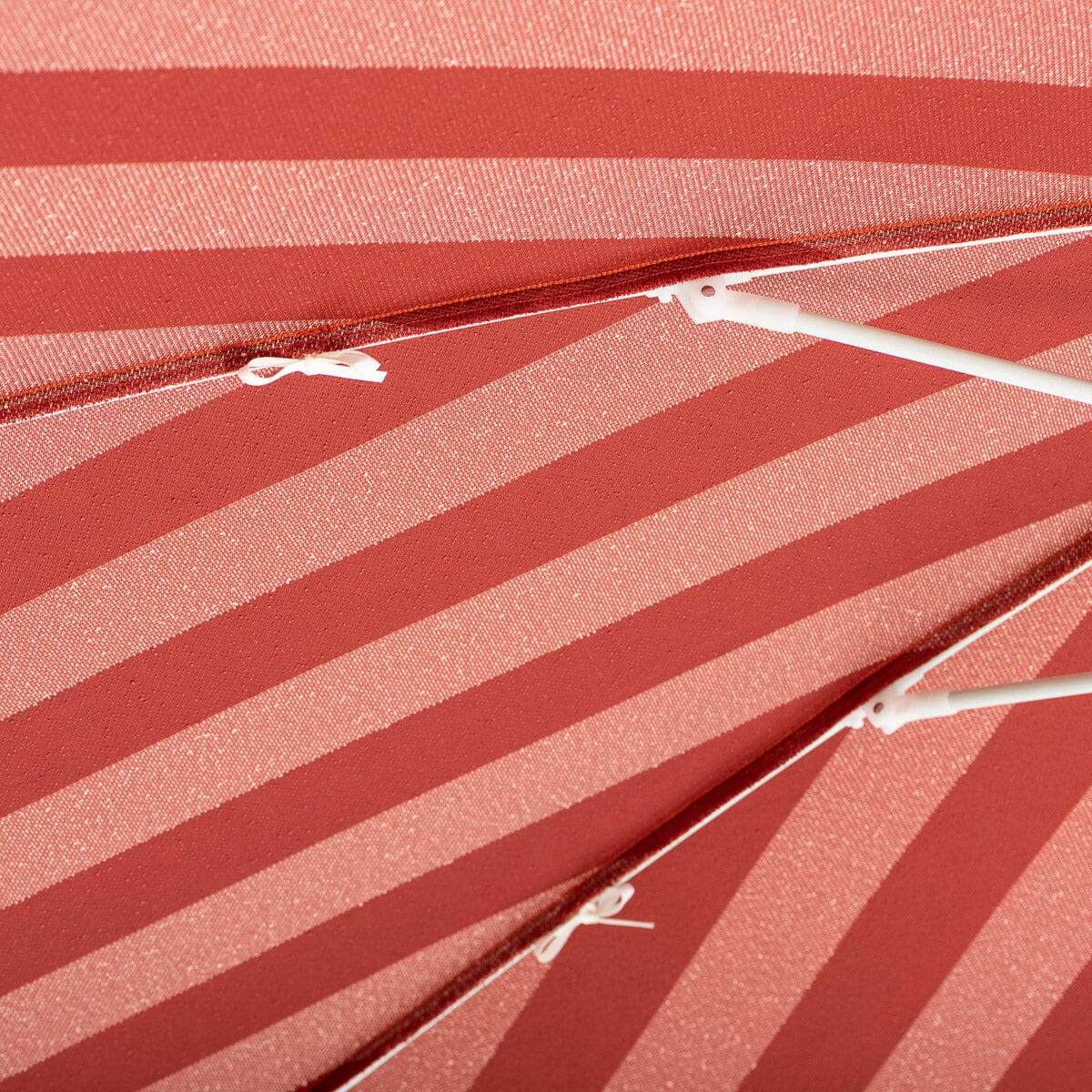 The Amalfi Umbrella - Terry Terracotta Stripe Amalfi Umbrella Business & Pleasure Co Aus