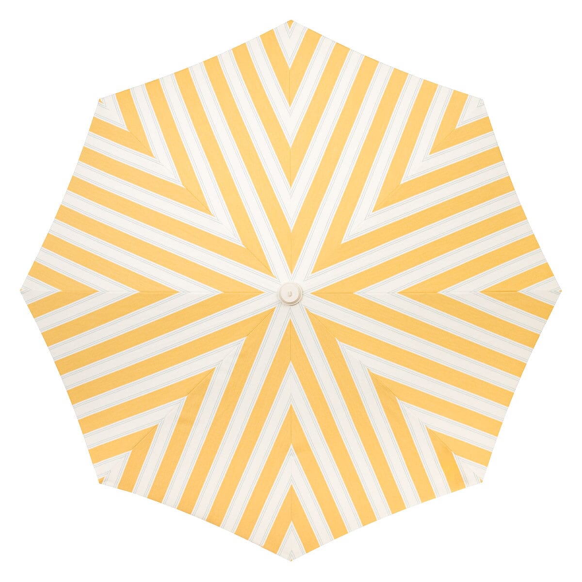 The Amalfi Umbrella - Tuuli Stripe Yellow Amalfi Umbrella Business & Pleasure Co.