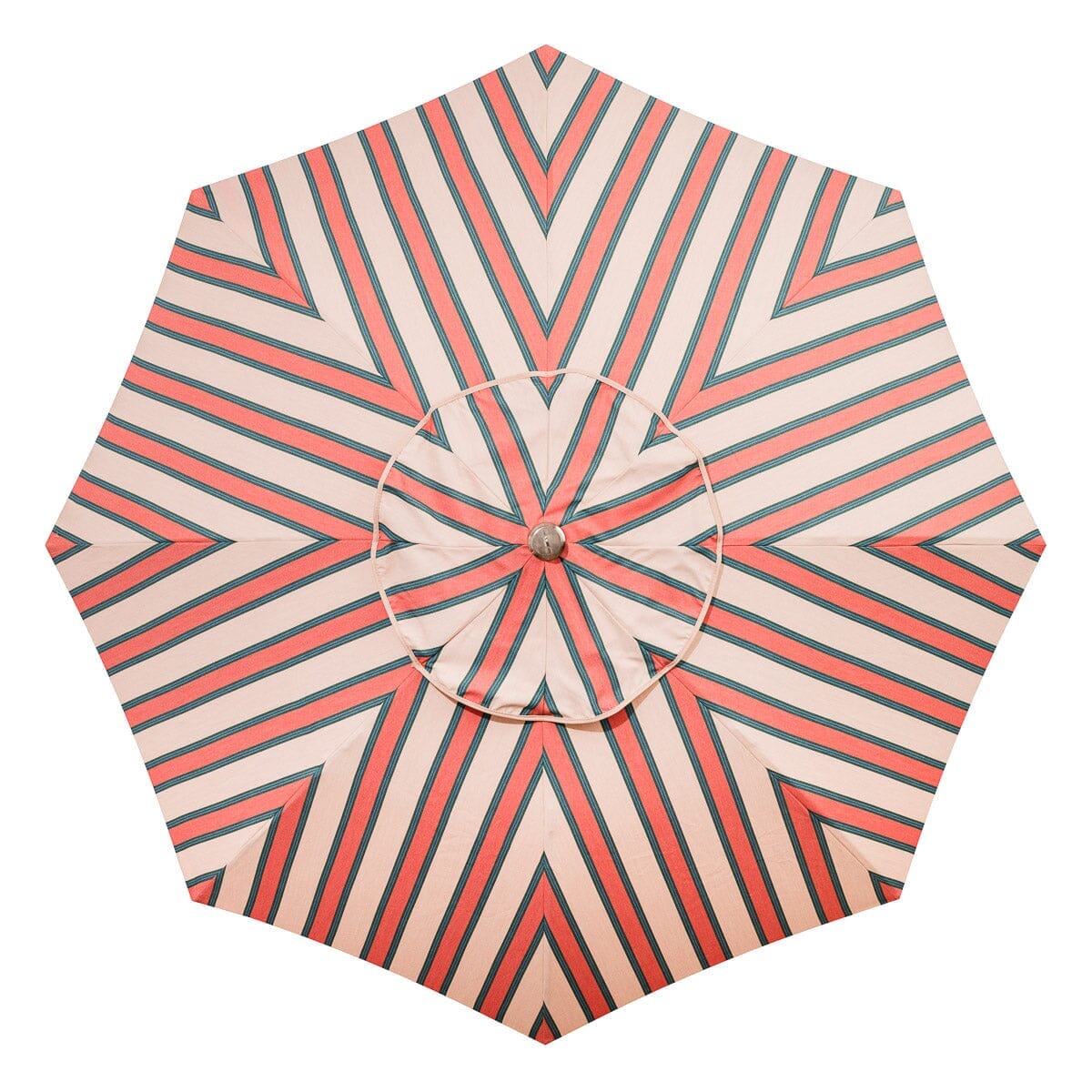 The Club Umbrella - Bistro Dusty Pink Stripe Club Umbrella Business & Pleasure Co.