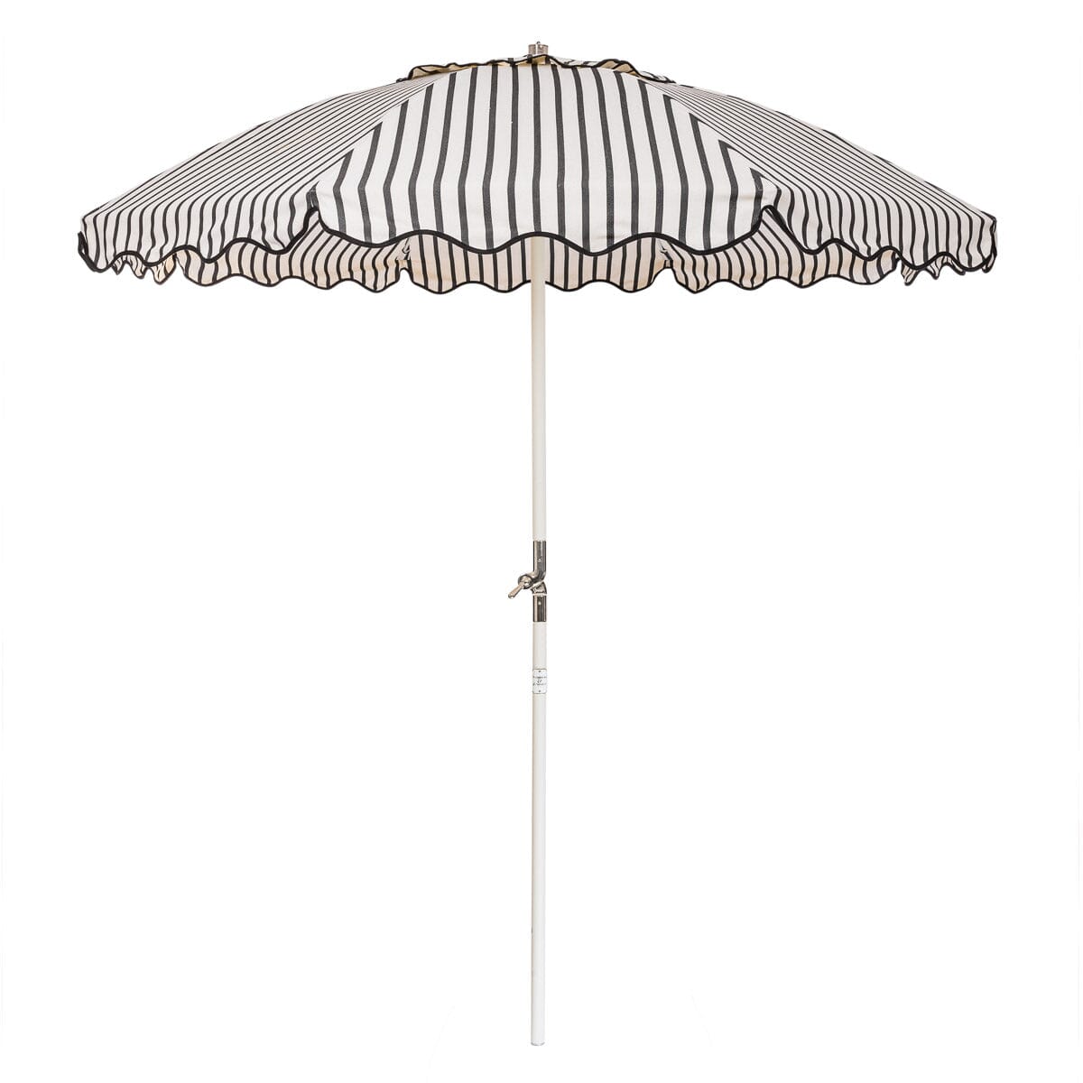 The Club Umbrella - Monaco Black Stripe Club Umbrella Business & Pleasure Co Aus