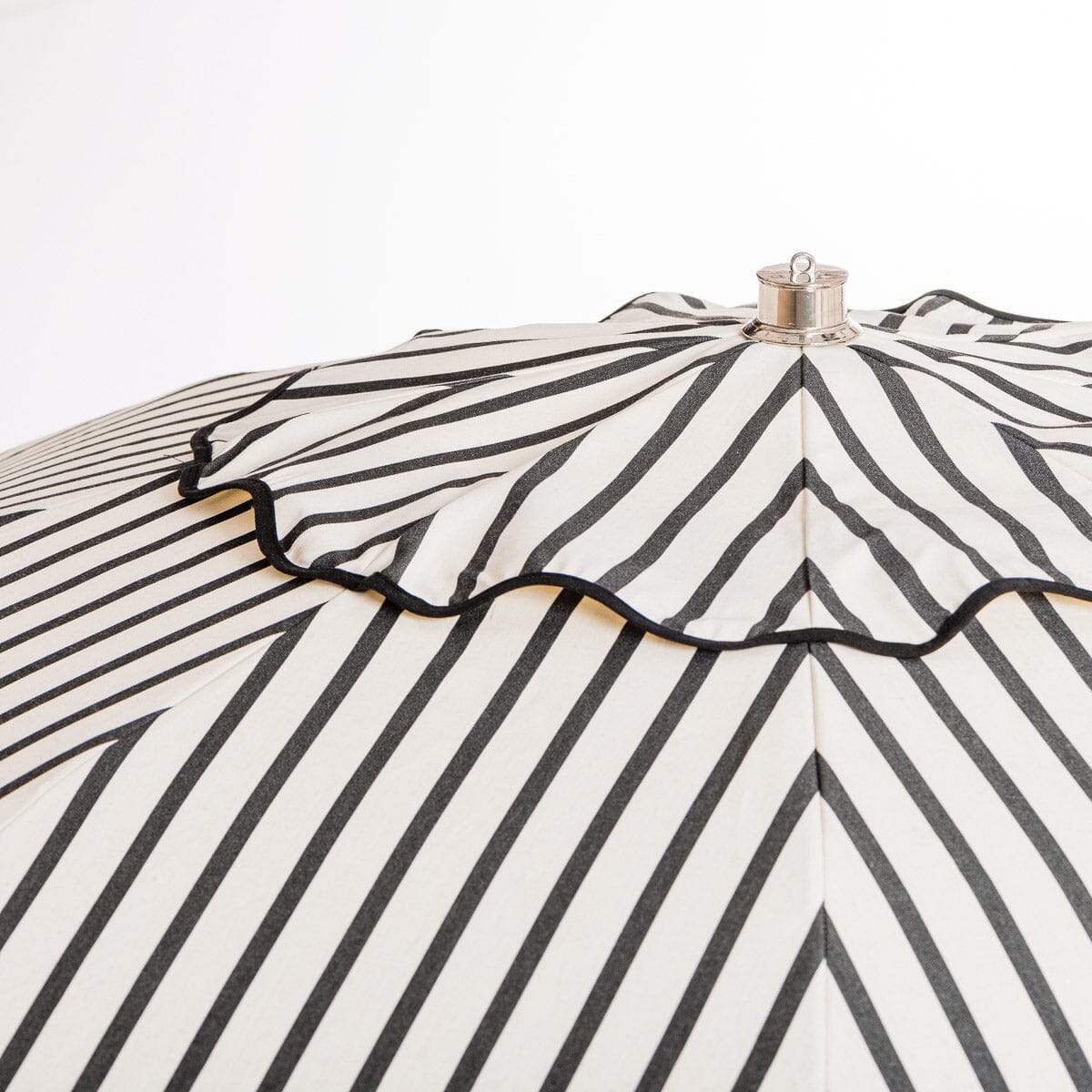 The Club Umbrella - Monaco Black Stripe Club Umbrella Business & Pleasure Co Aus
