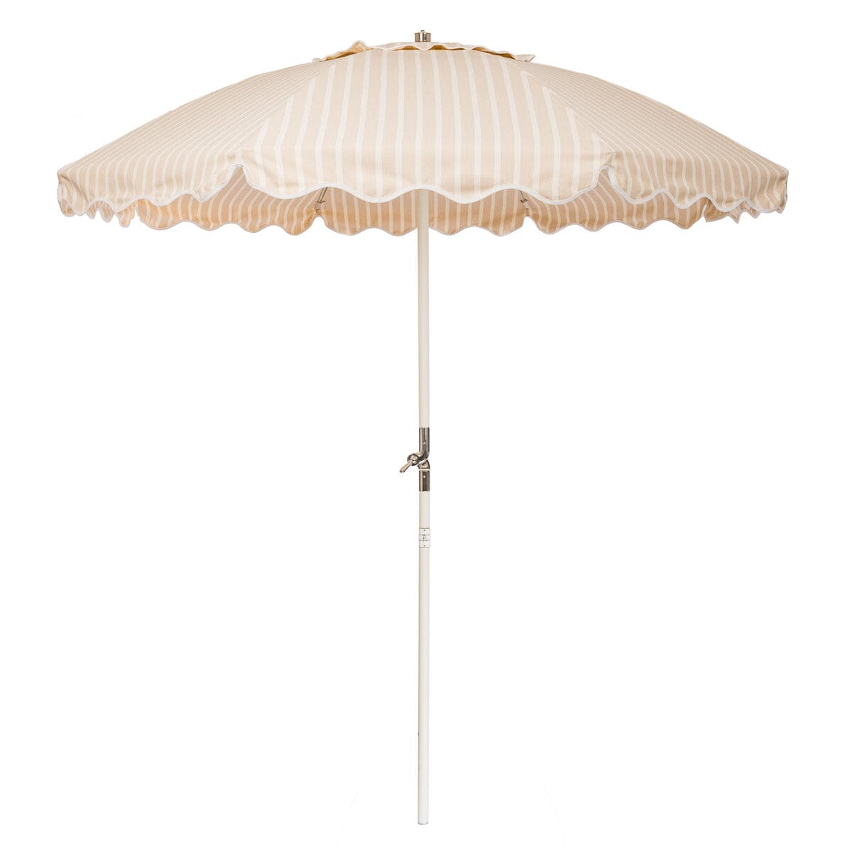 The Club Umbrella - Monaco Natural Stripe Club Umbrella Business & Pleasure Co Aus