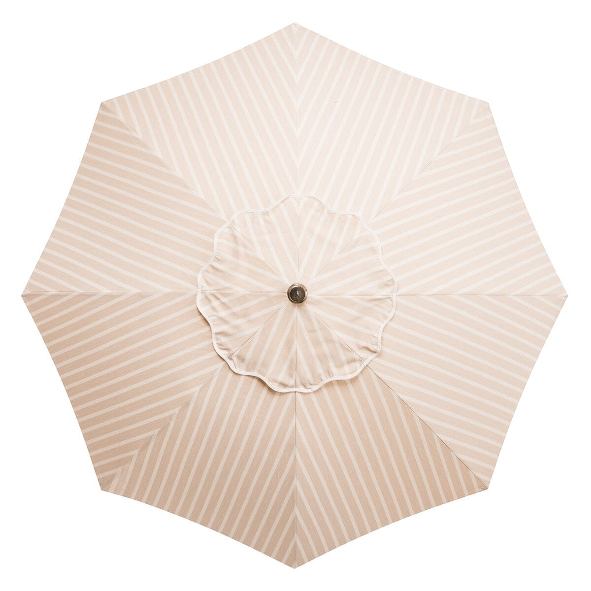 The Club Umbrella - Monaco Natural Stripe Club Umbrella Business & Pleasure Co Aus
