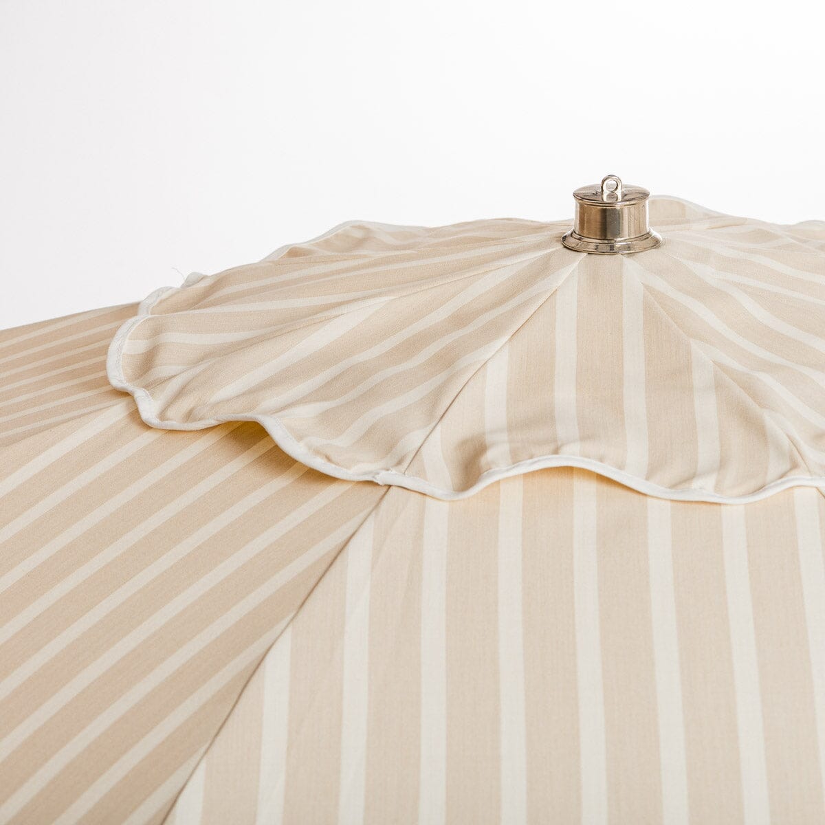 The Club Umbrella - Monaco Natural Stripe Club Umbrella Business & Pleasure Co Aus