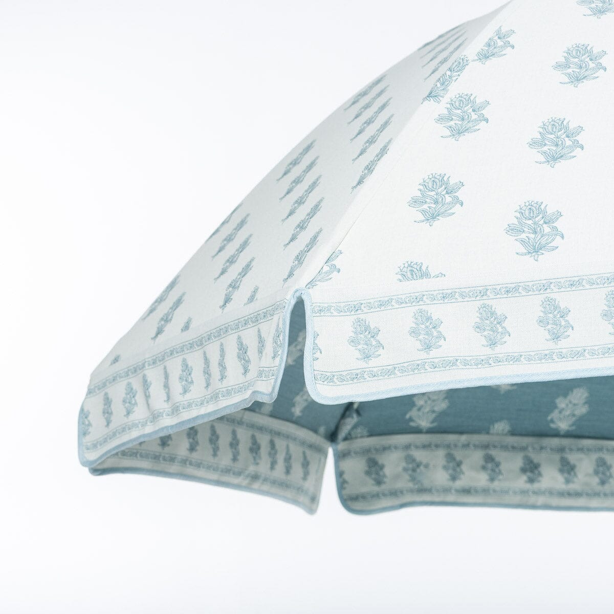 The Patio Umbrella by Amanda Lindroth in Jaipur Blue Patio Umbrella B&P by Amanda Lindroth