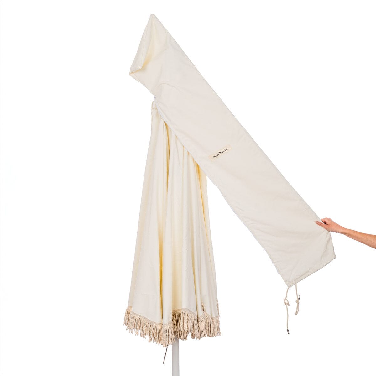 The Patio Umbrella - Antique White Patio Umbrella Business & Pleasure Co Aus