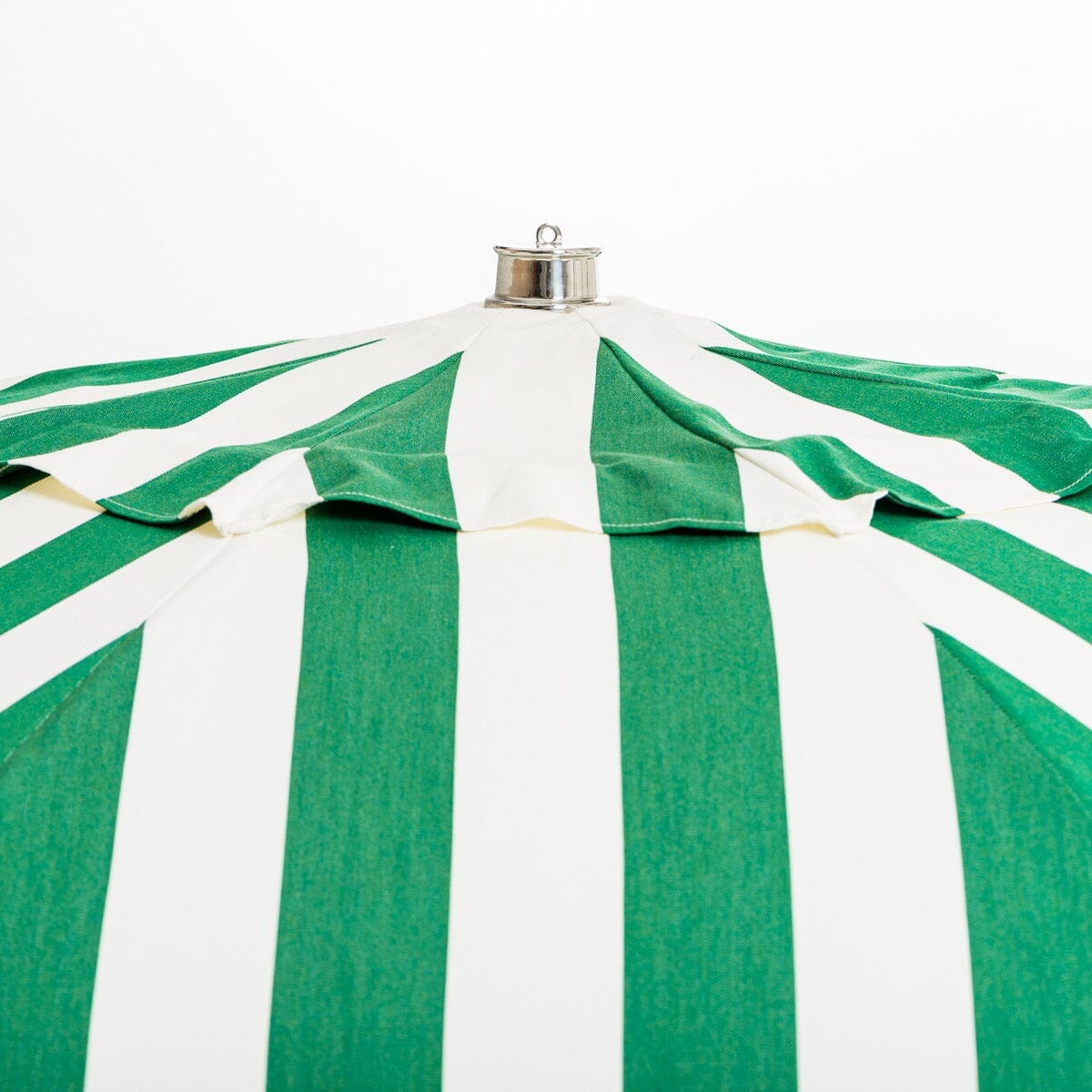 The Patio Umbrella - Crew Canyon Green Stripe Patio Umbrella Business & Pleasure Co.