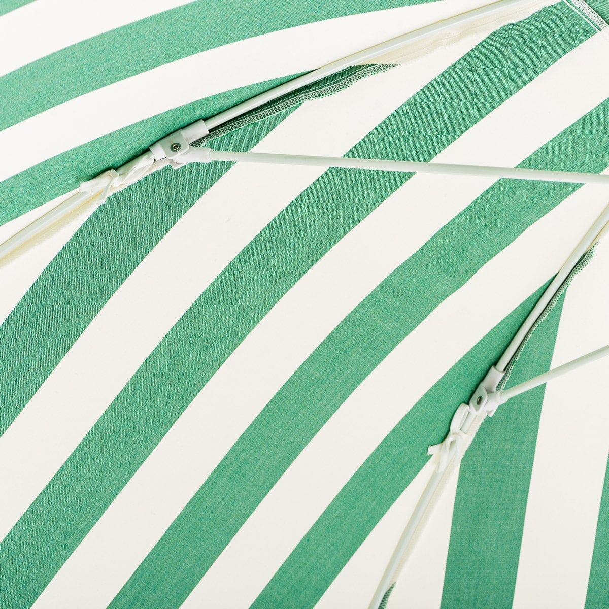 The Patio Umbrella - Crew Canyon Green Stripe Patio Umbrella Business & Pleasure Co.