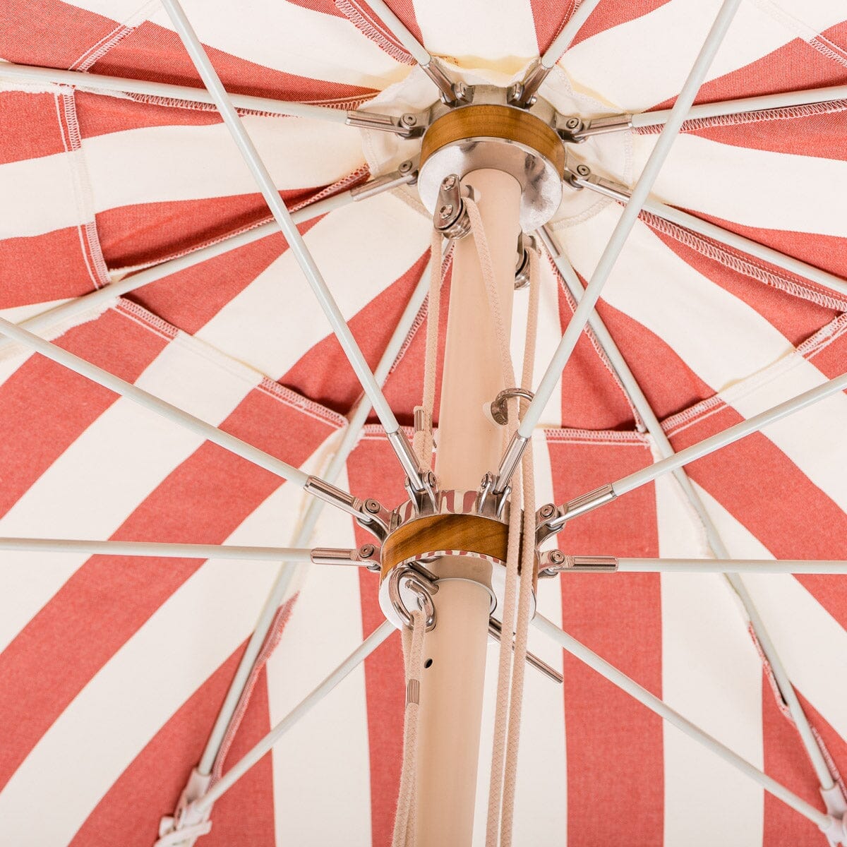 The Patio Umbrella - Crew Le Sirenuse Stripe Patio Umbrella Business & Pleasure Co.