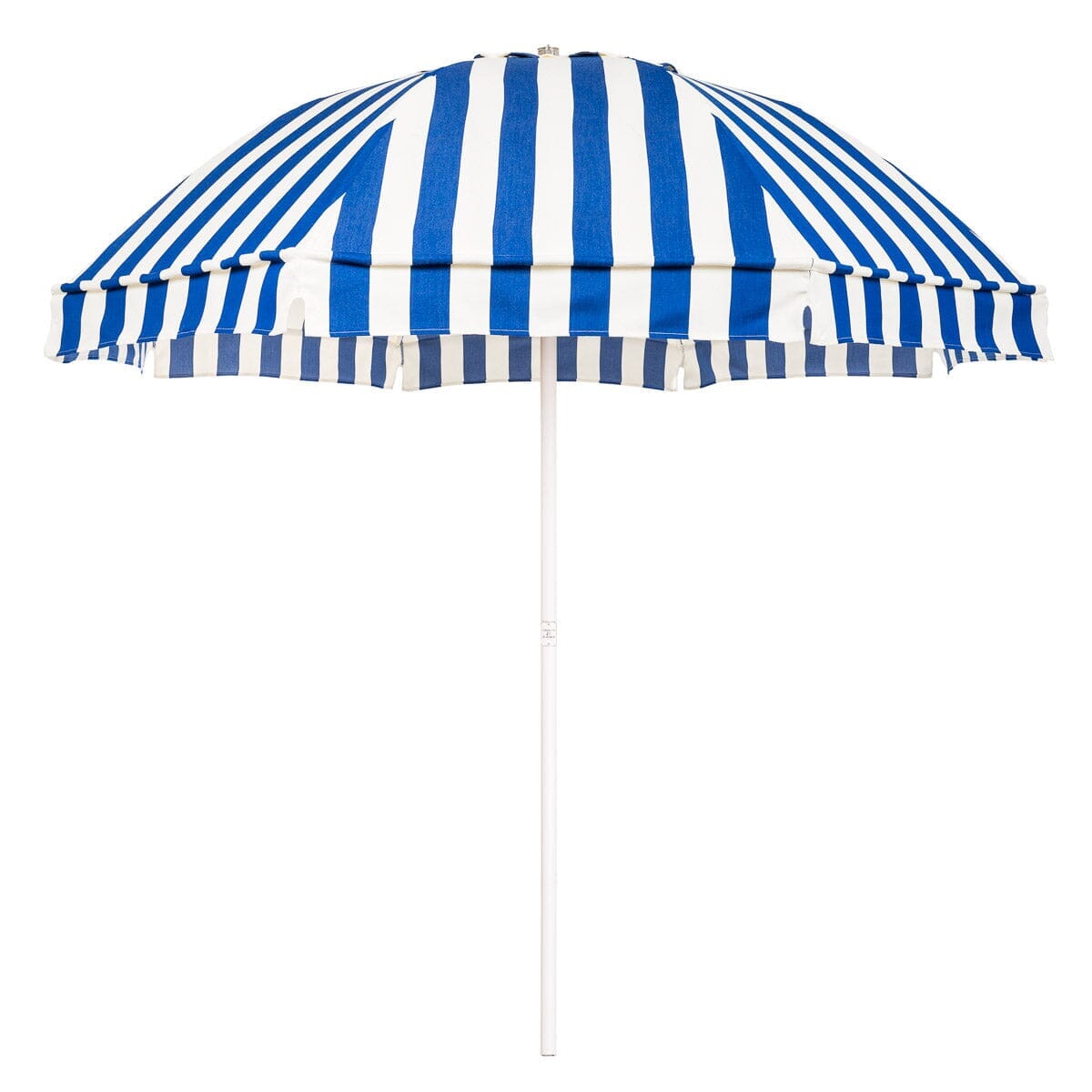 7 ft rectangular patio umbrella meditteranean blue The Patio Umbrella - Crew Mediterranean Blue Stripe