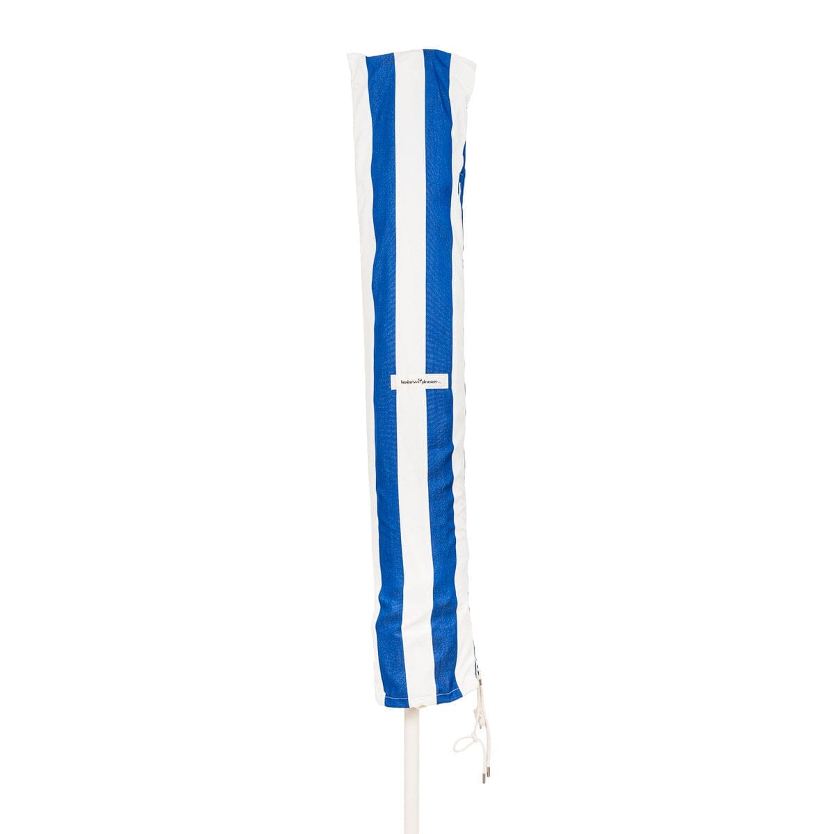 The Patio Umbrella - Crew Mediterranean Blue Stripe Patio Umbrella Business & Pleasure Co.