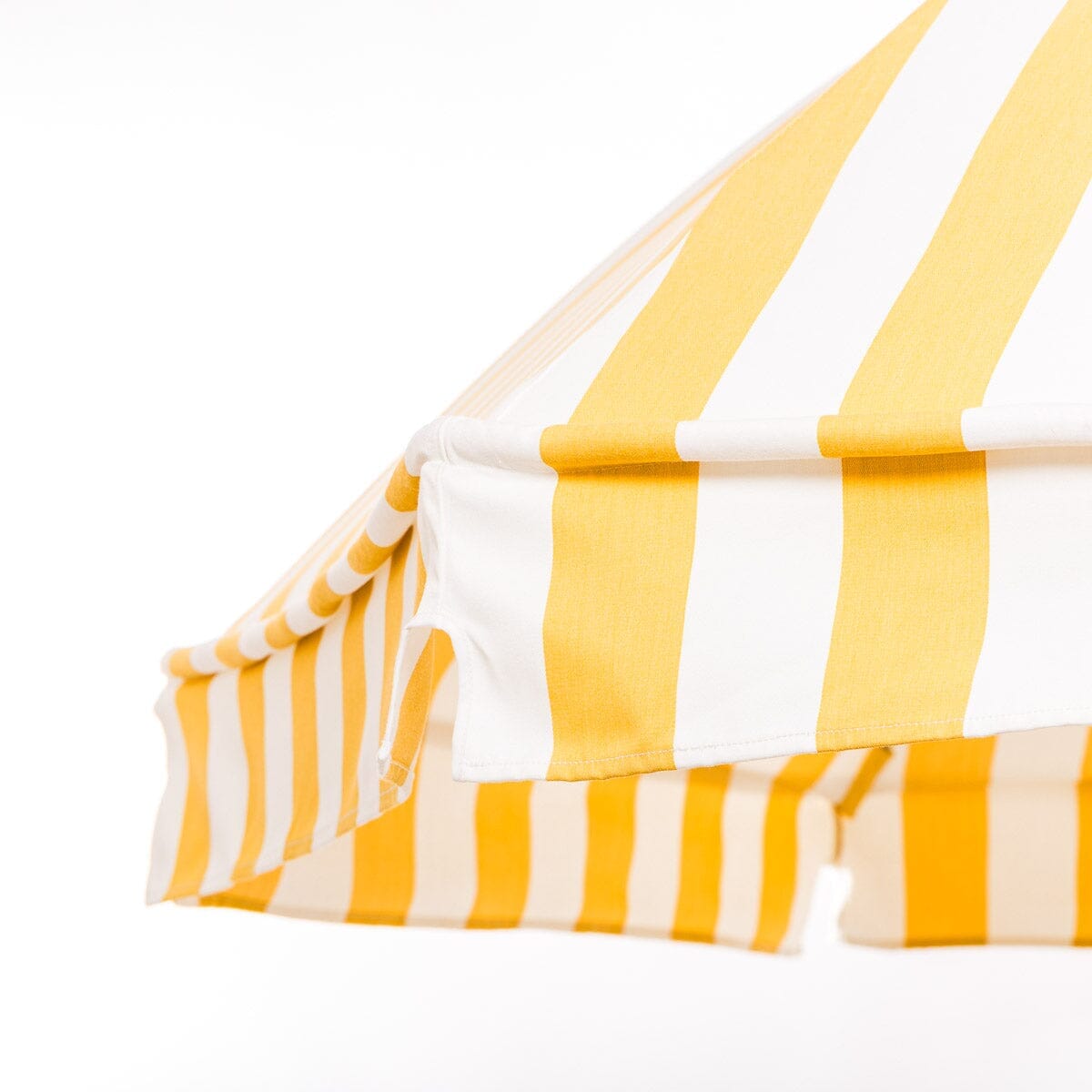 The Patio Umbrella - Crew Mimosa Yellow Stripe Patio Umbrella Business & Pleasure Co.