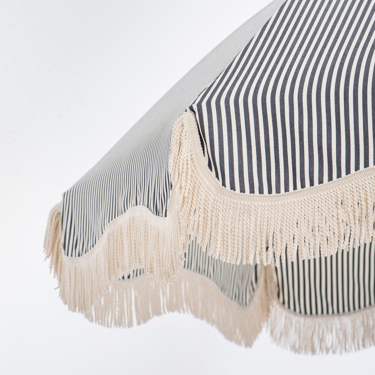 The Patio Umbrella - Lauren's Navy Stripe Patio Umbrella Business & Pleasure Co Aus
