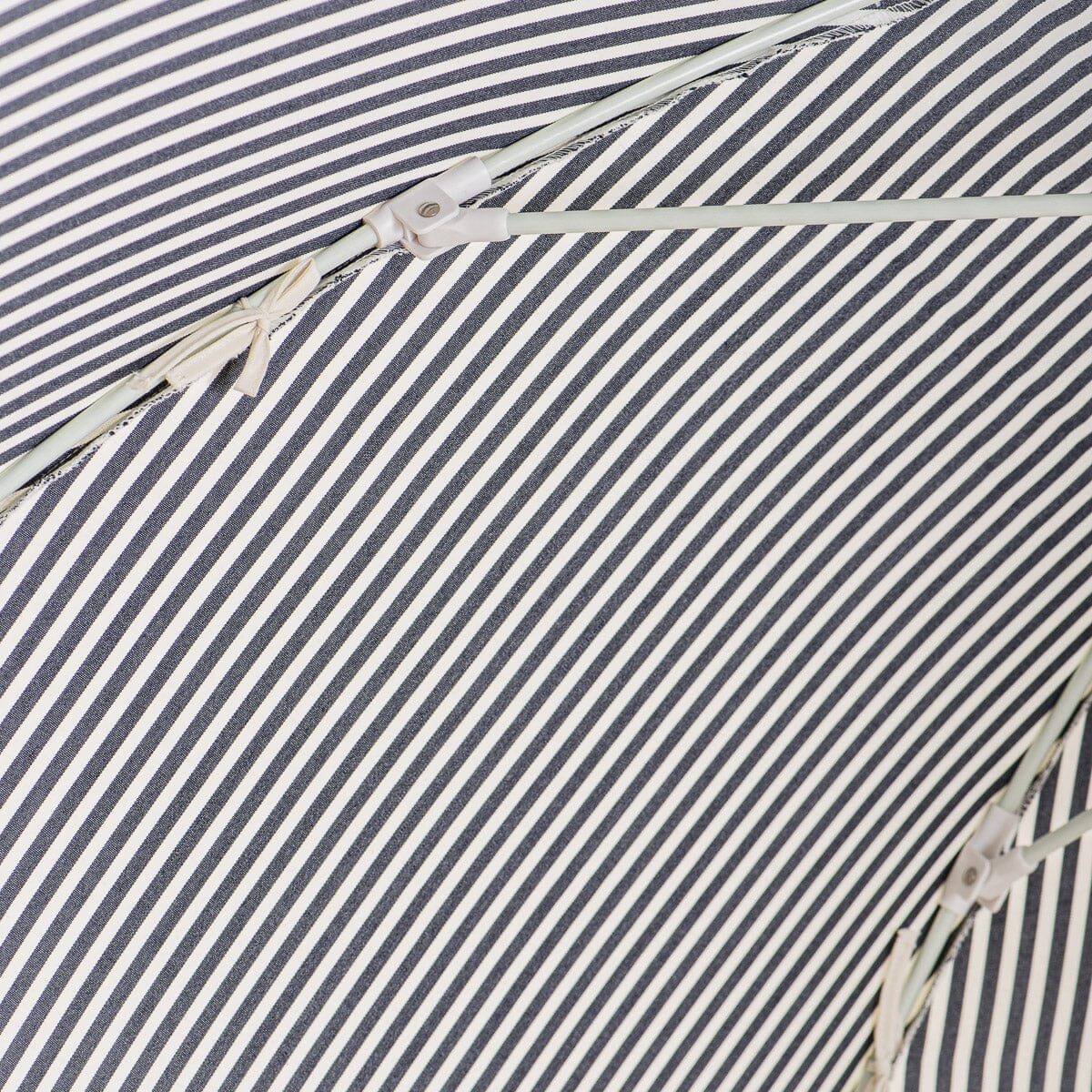 The Patio Umbrella - Lauren's Navy Stripe Patio Umbrella Business & Pleasure Co Aus