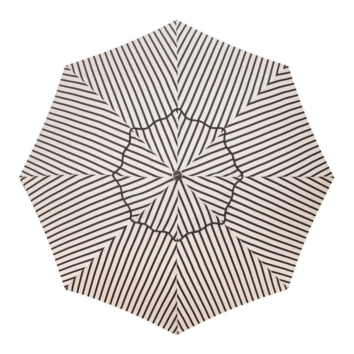 The Patio Umbrella - Monaco Black Stripe Patio Umbrella Business & Pleasure Co.