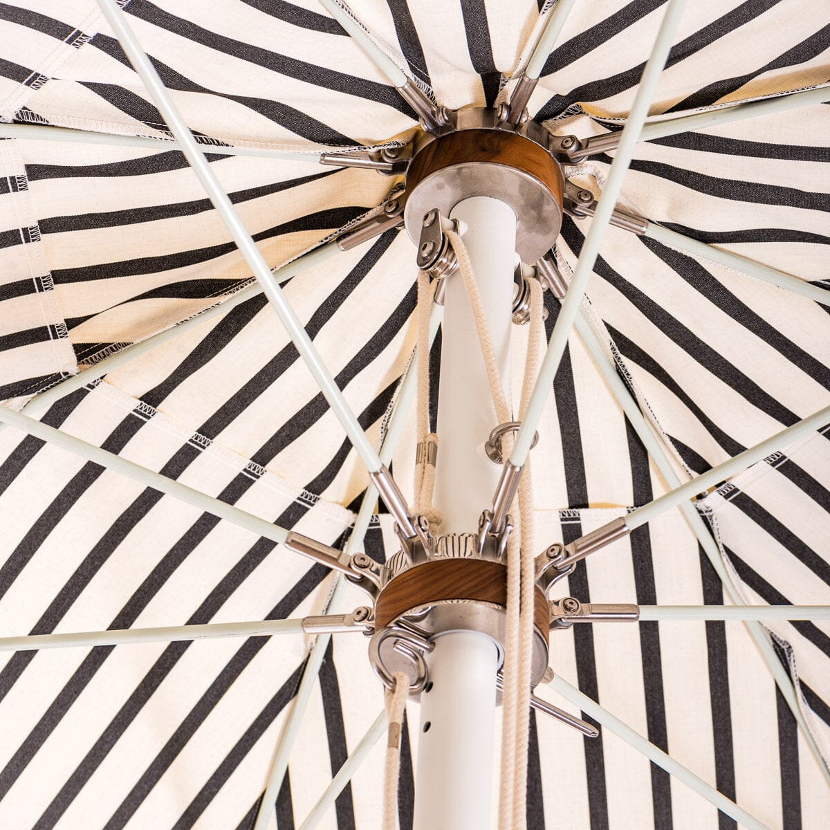 The Patio Umbrella - Monaco Black Stripe Patio Umbrella Business & Pleasure Co.
