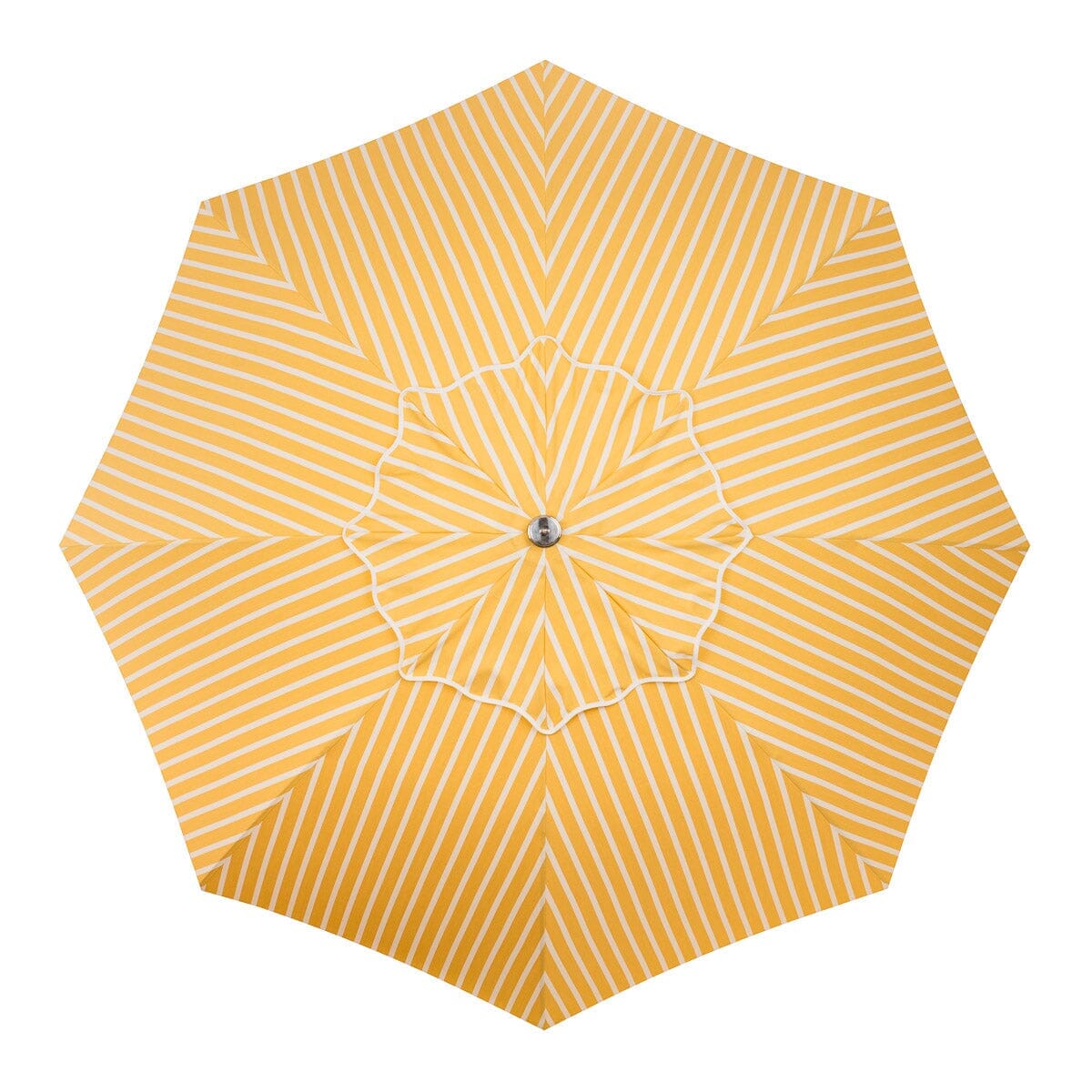 The Patio Umbrella - Monaco Mimosa Stripe Patio Umbrella Business & Pleasure Co.