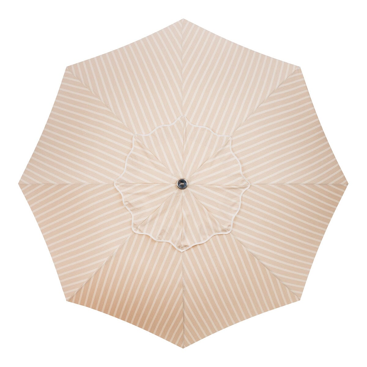 The Patio Umbrella - Monaco Natural Stripe Patio Umbrella Business & Pleasure Co Aus