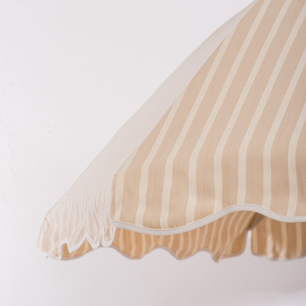 The Patio Umbrella - Monaco Natural Stripe Patio Umbrella Business & Pleasure Co Aus